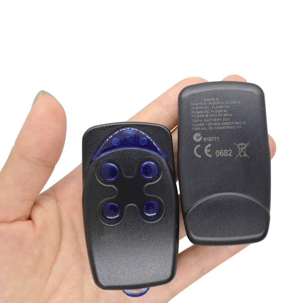 FLOR-S FLO2R-S FLO4R-S FLORS FLO2RS FLO4RS جهاز التحكم عن بعد بباب المرج 433.92MHz رمز تدوير التحكم عن بعد ببوابة كهربائية
