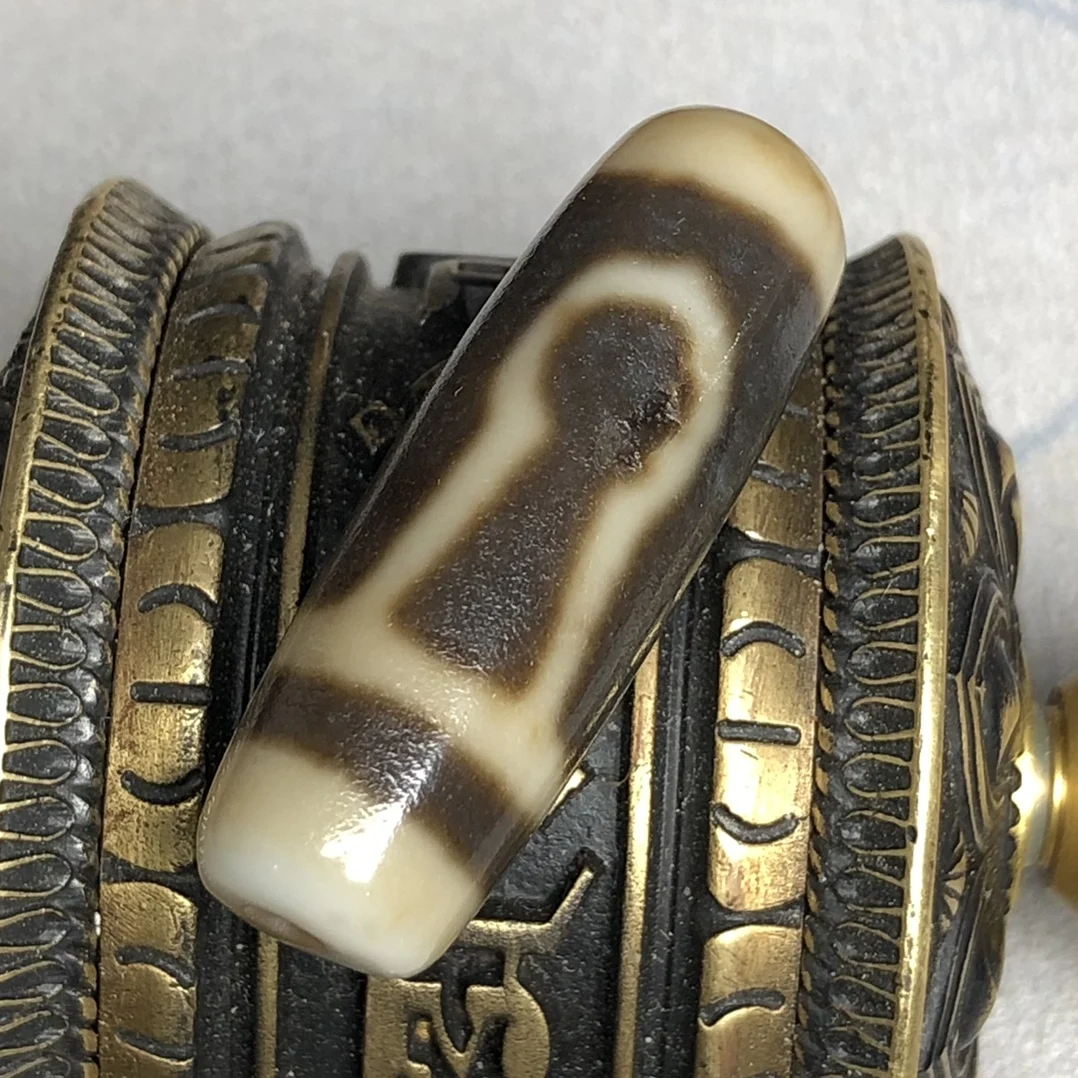 Tibetan dzi reflux old material high oil pulp agate pendant accessories collection high quality