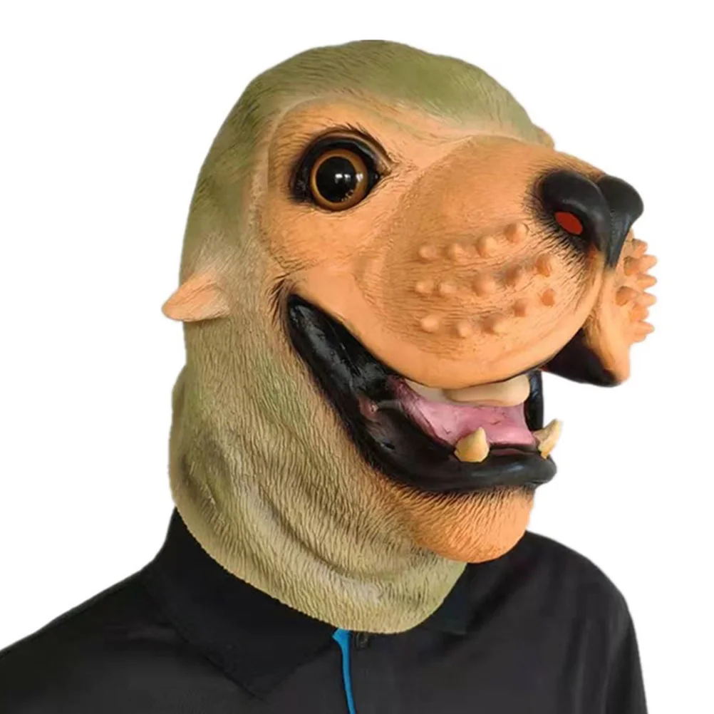 

Seal Head Mask Realistic Cartoon Cosplay Hat Soft Comfortable Costume Mask for Halloween Party Masquerade Cosplay Hat
