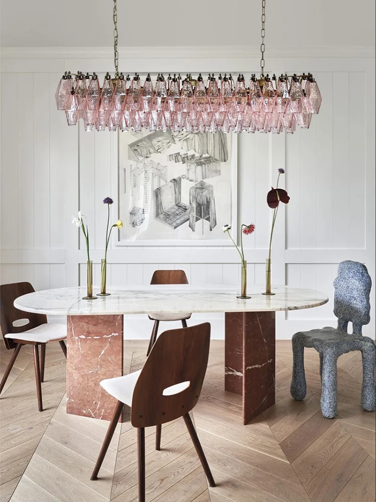 

Gold Chrome LED Modern French Chandelier Featuring Round and Rectangular Shape for Hanging Ceiling Light in Living Room