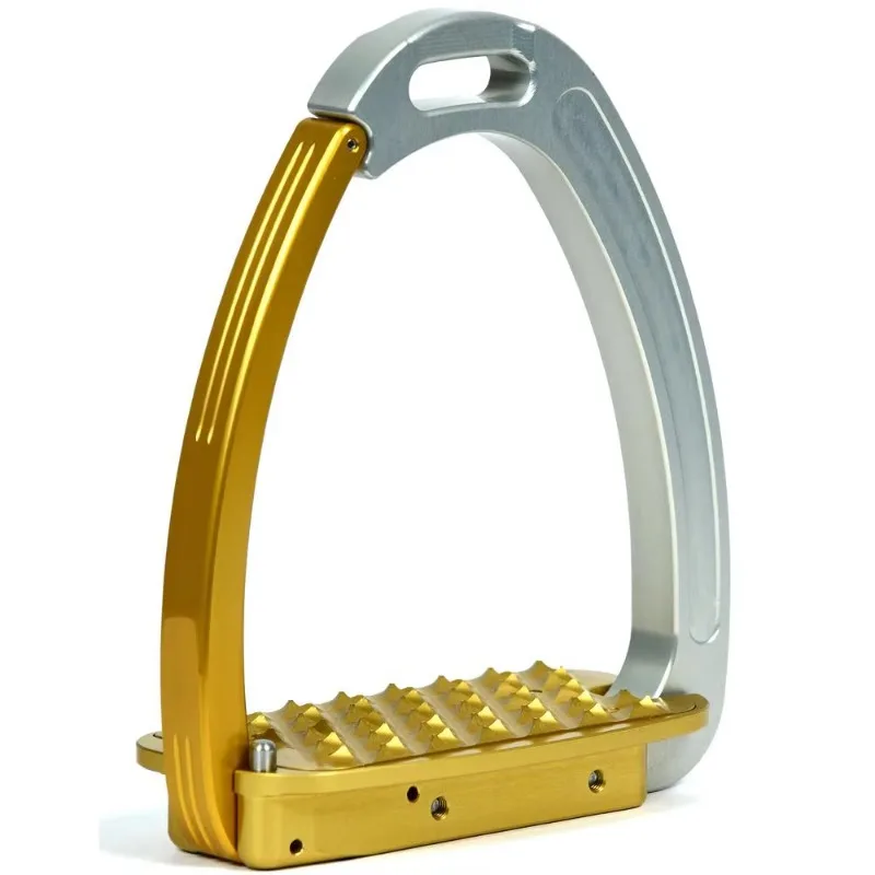 High Quality Aluminum Safety Stirrups Horse Riding Equipment Light Weight Non Slip Stainless Steel Horse Stirrups