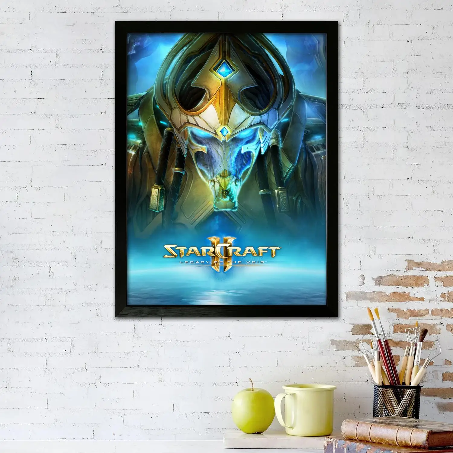 StarCraft II Legacy of The Void Poster Stampe Wall Art Canvas Painting Poster per la moderna famiglia Soggiorno Home Decor