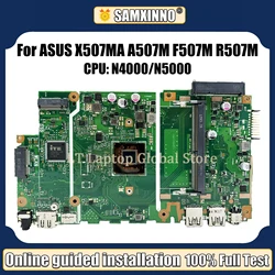 Placa base X507MA para ordenador portátil, placa base para ASUS X507M, A507M, F507M, R507M, N4000, N5000, DDR3L