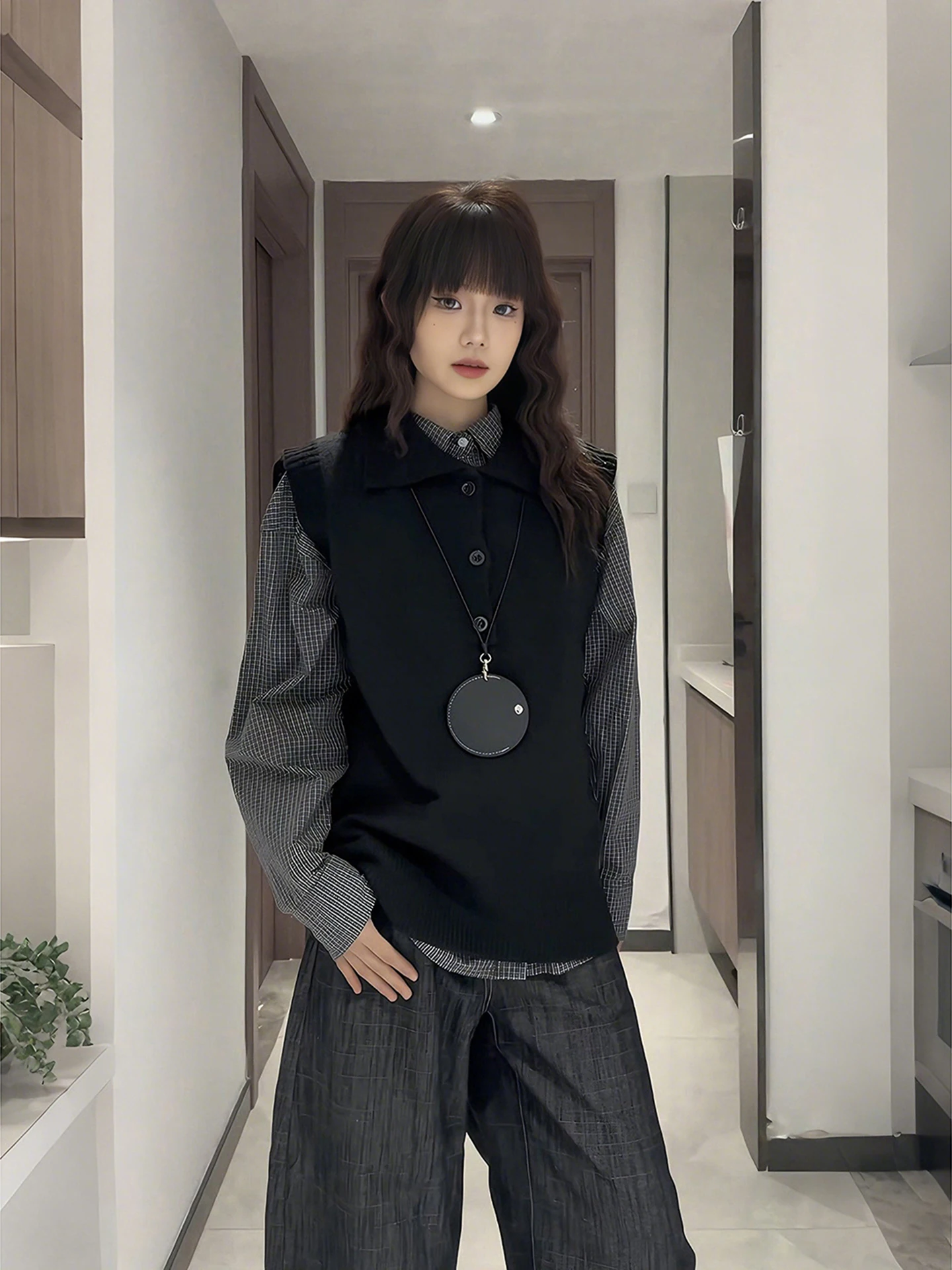 

Мужской вязаный свитер Bla Artistic Sle с воротником Хенли, осенне-зимний, теплый базовый слой, из тонкой пряжи