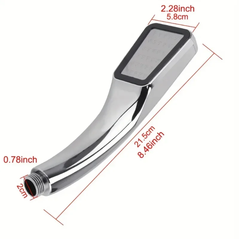 300 فتحة رأس دش مضغوط يدويًا رأس دش مربع موفر للمياه فوهة رش الأمطار ملحقات الحمام