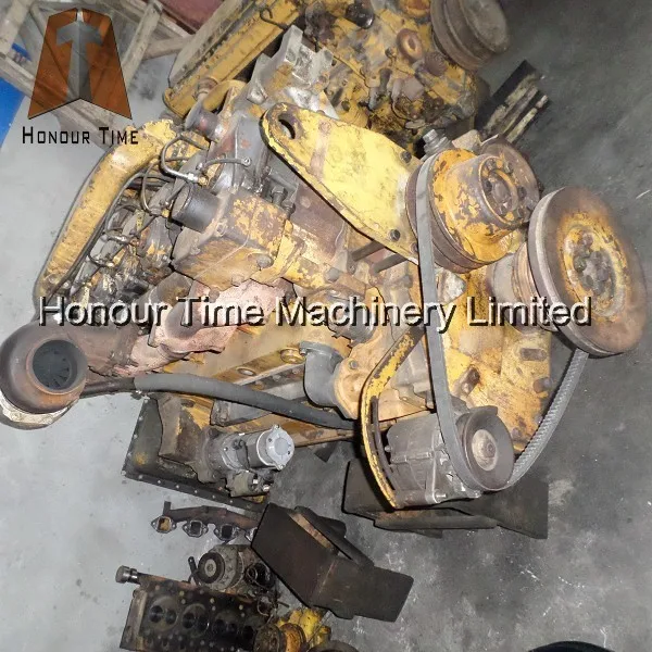 Conjunto de motor diésel para excavadora diésel 6D125-3 usada Conjunto de motor
