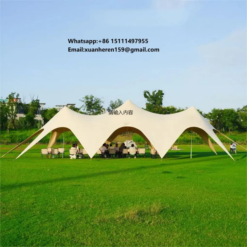 

Factory Price Thickened Beach Hiking and Mountaineering Portable Fly Sheet Canopy Outdoor Camping Trap Tent