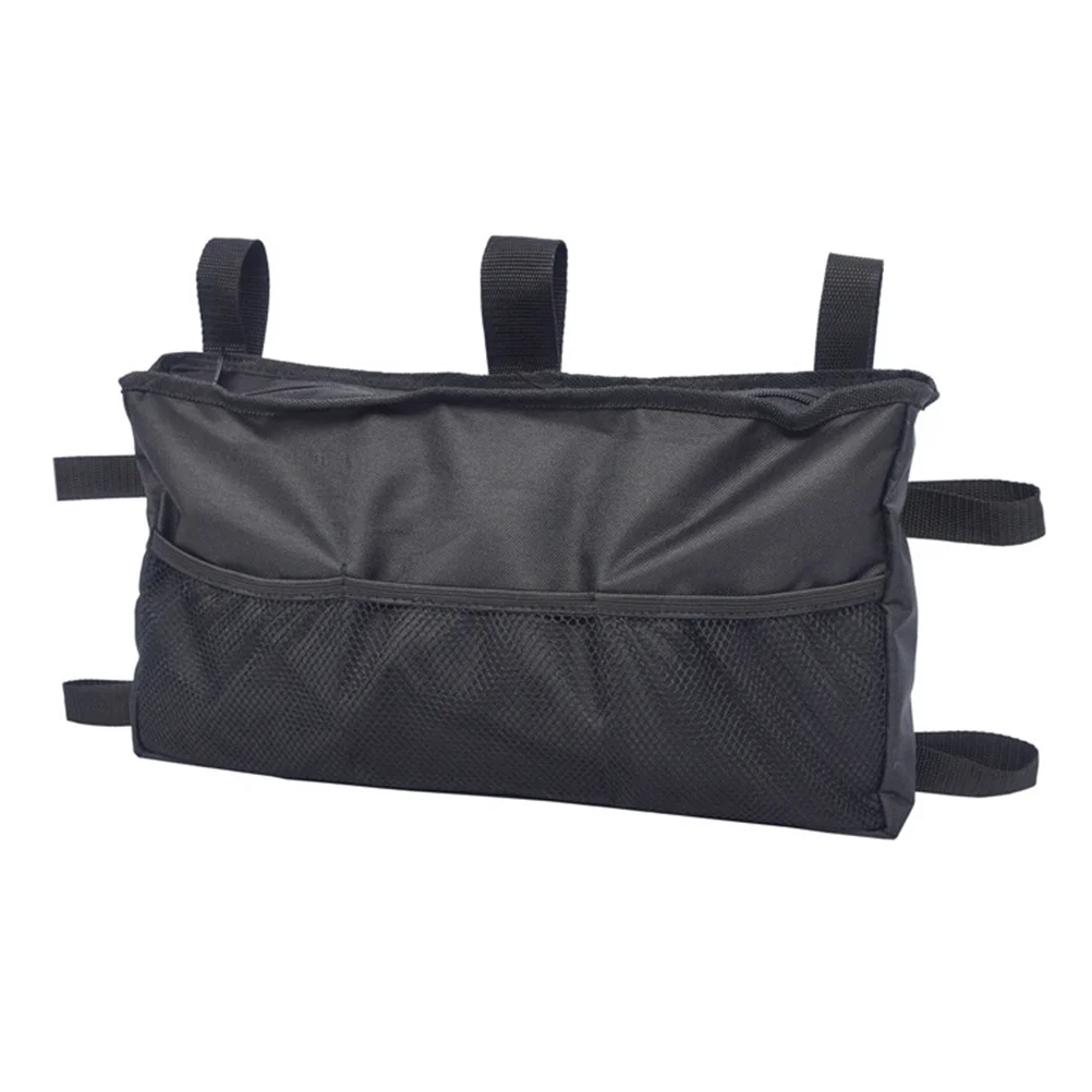 1 قطعة حقيبة التخزين كرسي متحرك سعة كبيرة مقاوم للماء للدراجات البخارية الكهربائية مشوا عربات الأطفال كيس معلق الرعاية الصحية دائم