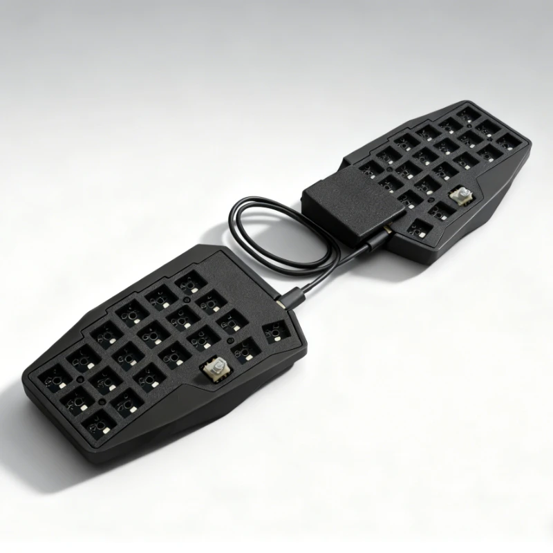 

Corne TP Wired Split Keyboard Kit Custom PLA Printed Hot Swap Single Mode Split Ergonomic Keyboard Left Right Hand Keyboard VIA