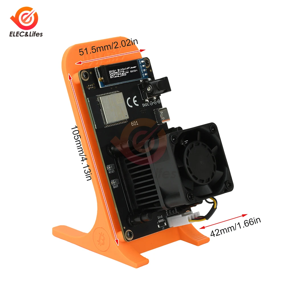 For HelTec Bitaxe Gamma 601 ESP32-S3 Development Board With 0.96