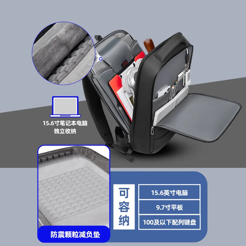 Lightweight Laptop Backpack Business Commuter Backpack Men's Lightweight Multifunctional Waterproof Backpack