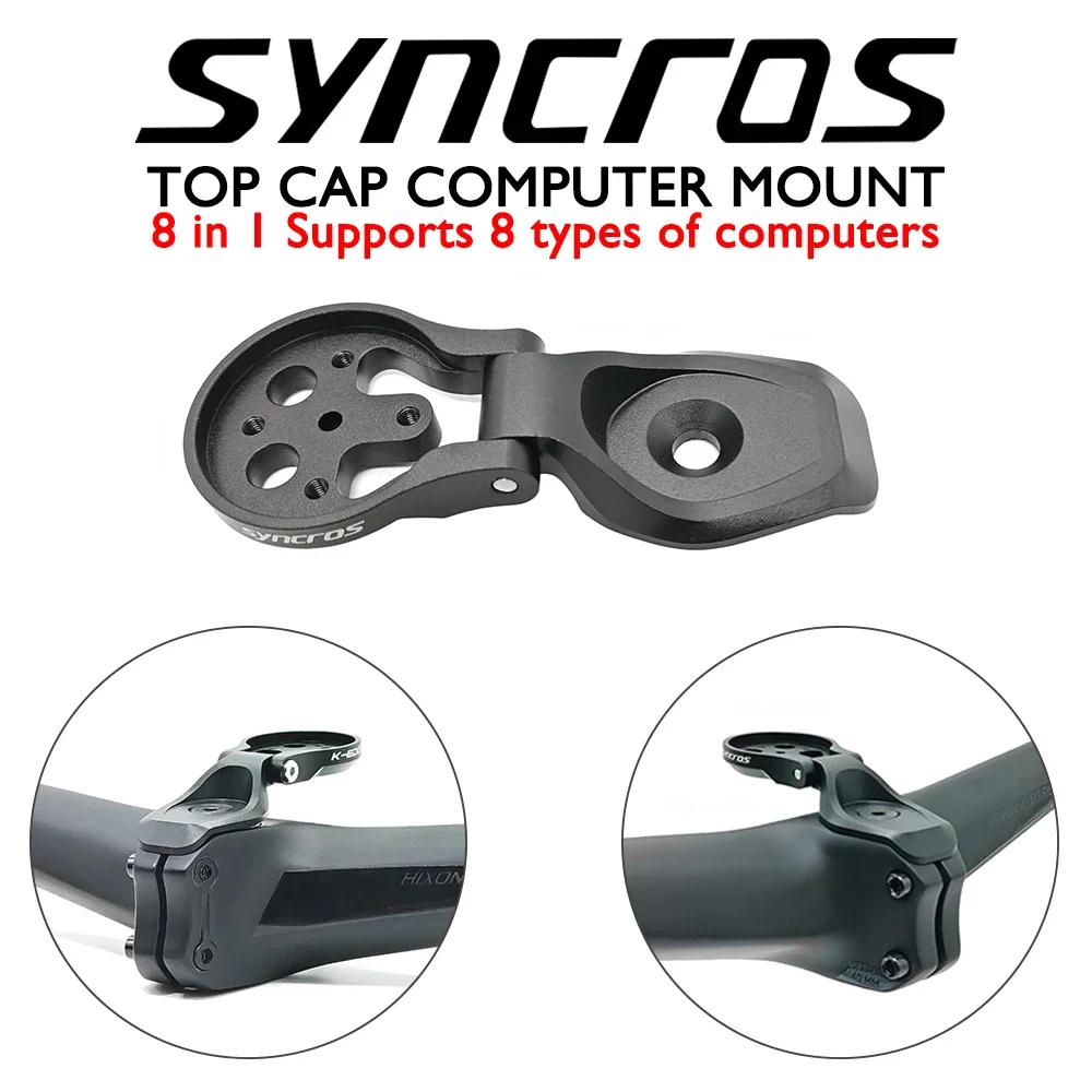 Syncros Frasert IC HIXON IC 1.0 RISE Integrated COCKPIT Aluminium Alloy Computer Mount Fits Garmin,GPS, Bryton, Wahoo,Bike Parts