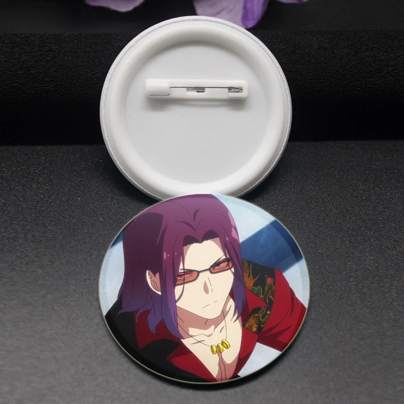 Anime Classroom of The Elite Brooch Ayanokouji Kiyotaka Horikita Suzune Karuizawa Kei Cartoon Badge Jacket Jeans Lapel Pins Gift