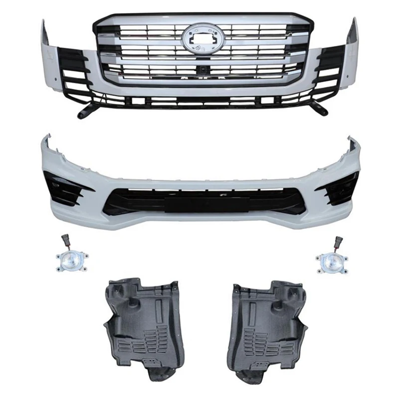 High Quality New Car Bumpers Body Kit For Land Cruiser LC 300 Low 2022 Upgrade To  Middle East