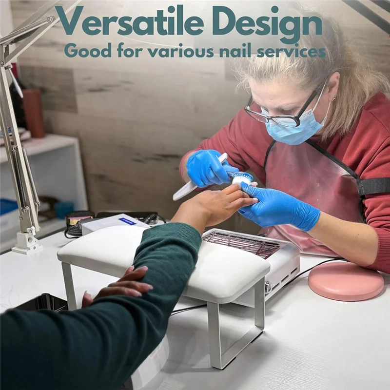Well Made-Nail Arm Rest,Detachable Arm Rest For Nails Tech, Non-Slip Hand Rest For Nails Tech, Nail Arm Rest For Nail Tech