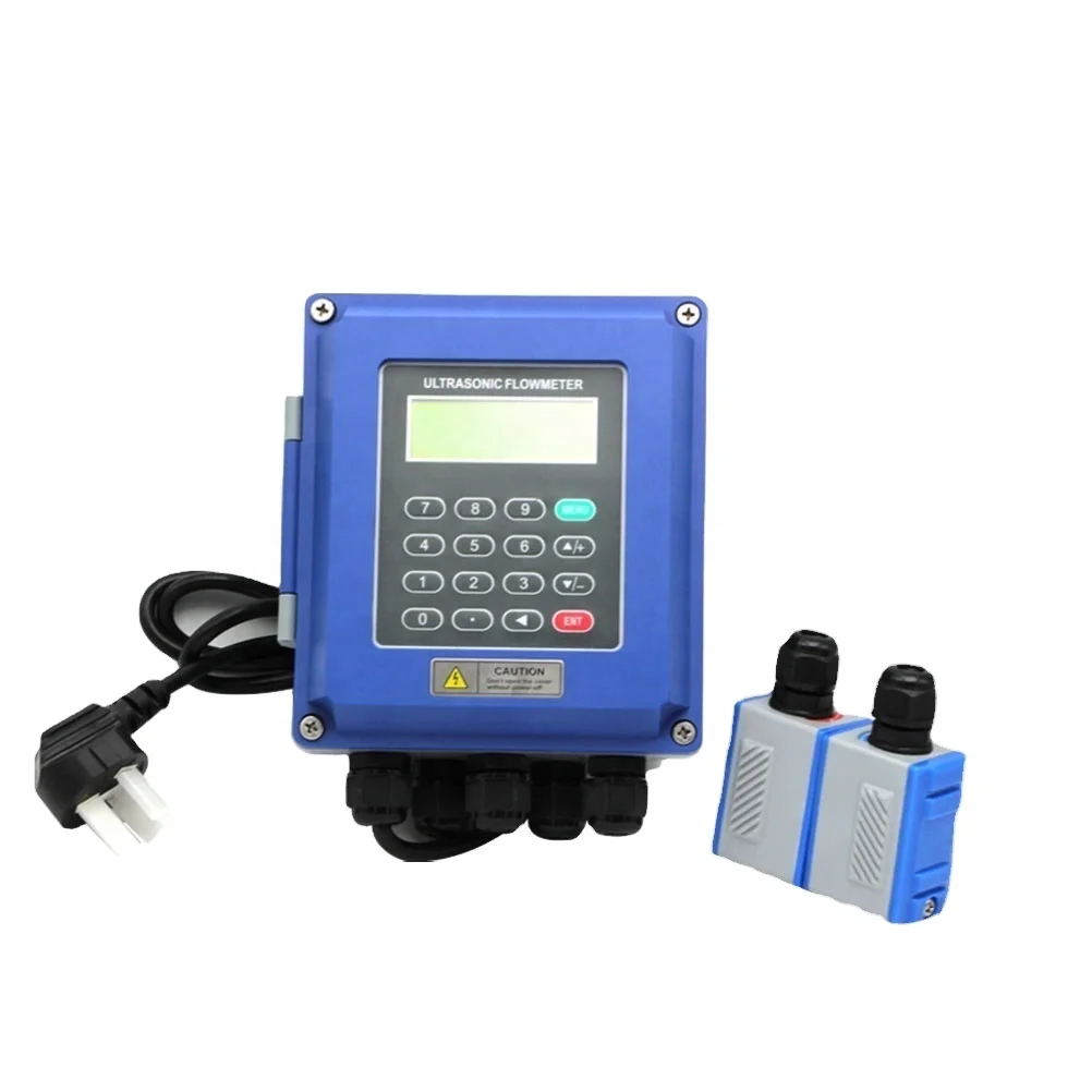 

120A-W Digital Ultrasonic Flow Meter Stainless Steel Portable Ultrasonic Flow Meter