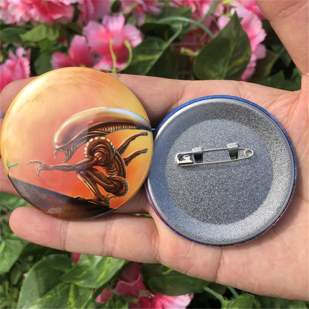 Alien Predator Cosplay Emblema, SPTE Flandres Broche, Acessórios Do Filme, Prop