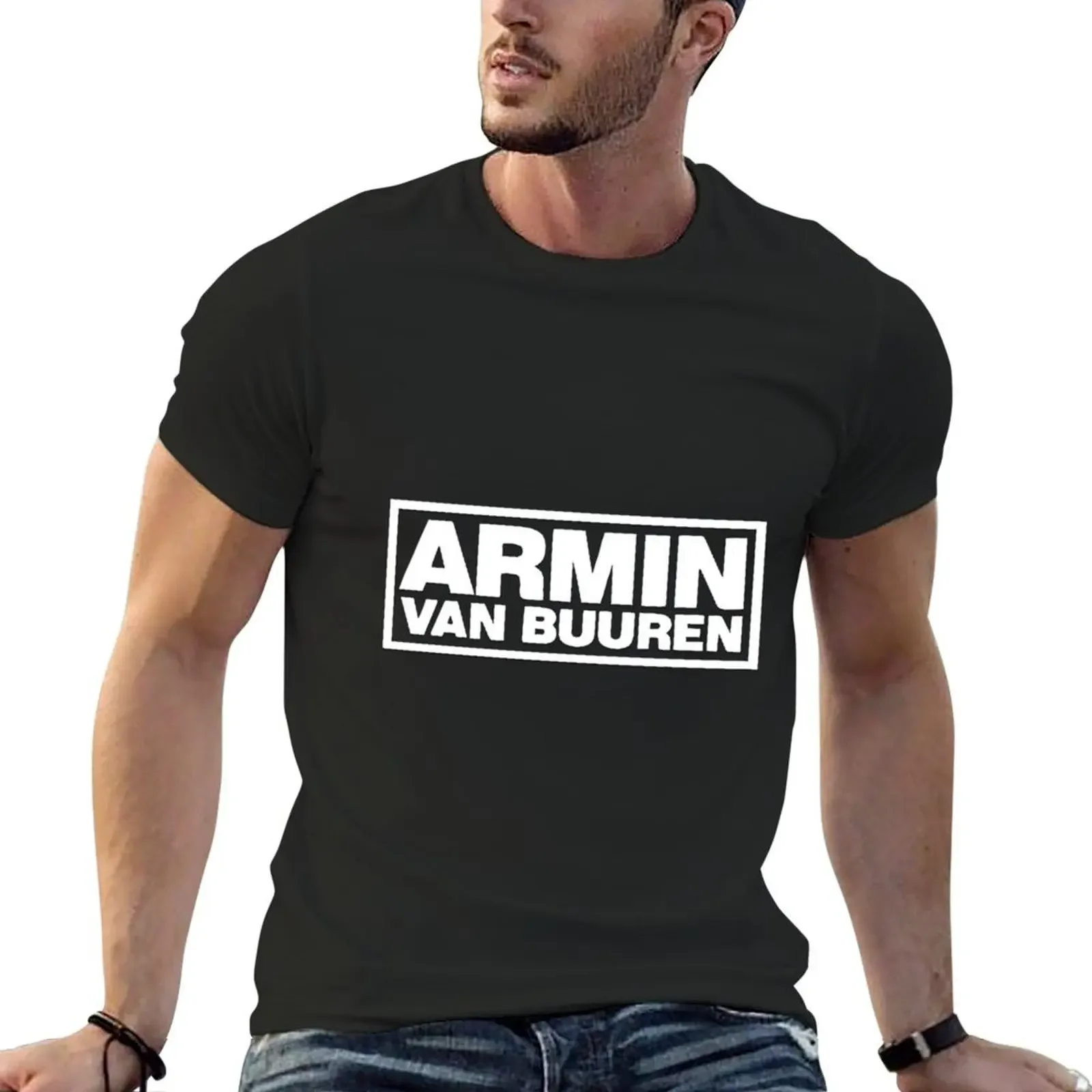 Armin van Buuren logo T-Shirt anime stuff tees aesthetic clothes t shirt men