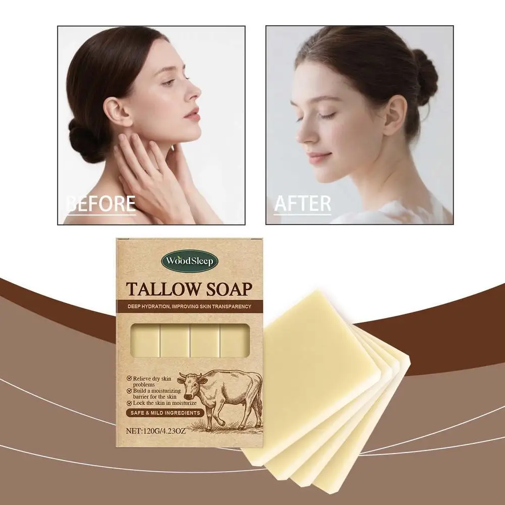 120 جرام صابون طويل القامة مصنوع يدويًا من العشب الطبيعي الناعم لترطيب البشرة وغسول الوجه والجسم صابون حمام للعناية بالبشرة الحساسة #1