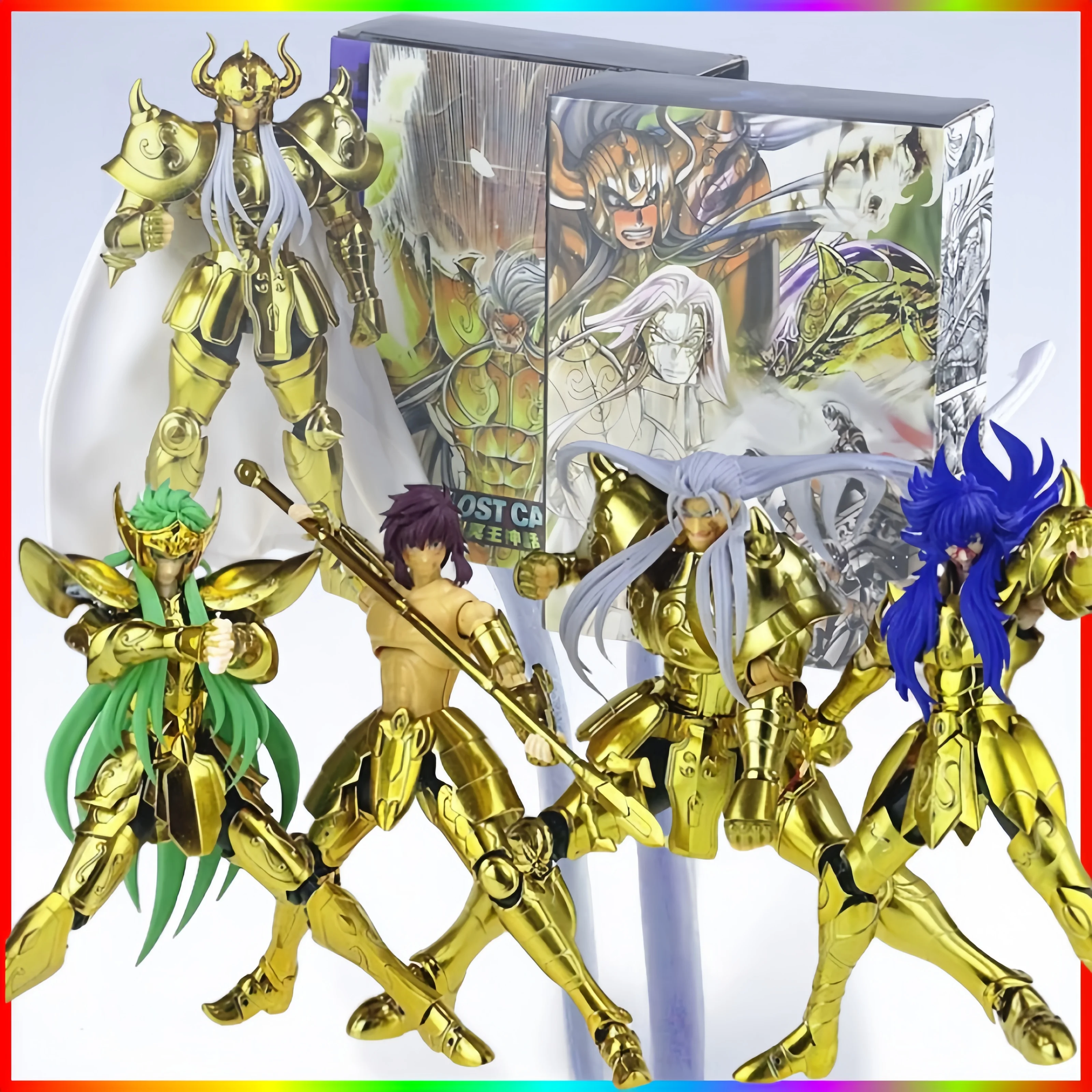 

In Stock Mst Model Saint Seiya Myth Cloth Ex Taurus Hasgard Gold Lost Canvas/Lc Knights Of The Zodiac Action Figure Gifts Toys