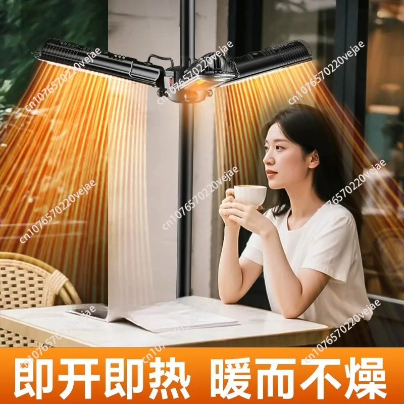 2000W power foldable ceiling electric heater Ceramic electric infrared eco-friendly outdoor gas patio heater electric warmer