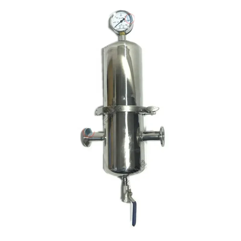 

sanitary stainless steel 304/316 compressed air steam filter