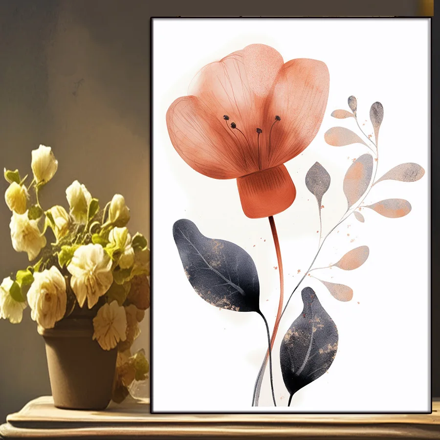 

5361571 Digital oil painting living room decorative painting sofa background wall hanging painting