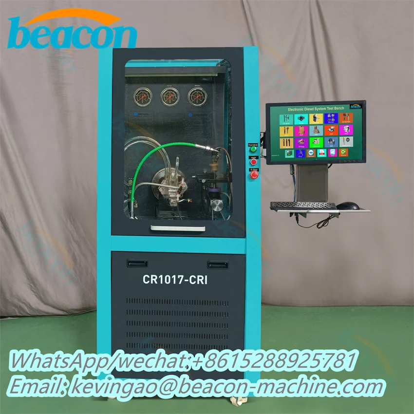 Long Warranty Beacon Common Rail Injector Test Machine Diesel Fuel Test Stand Cr708 Common Rail Fuel Test Bank