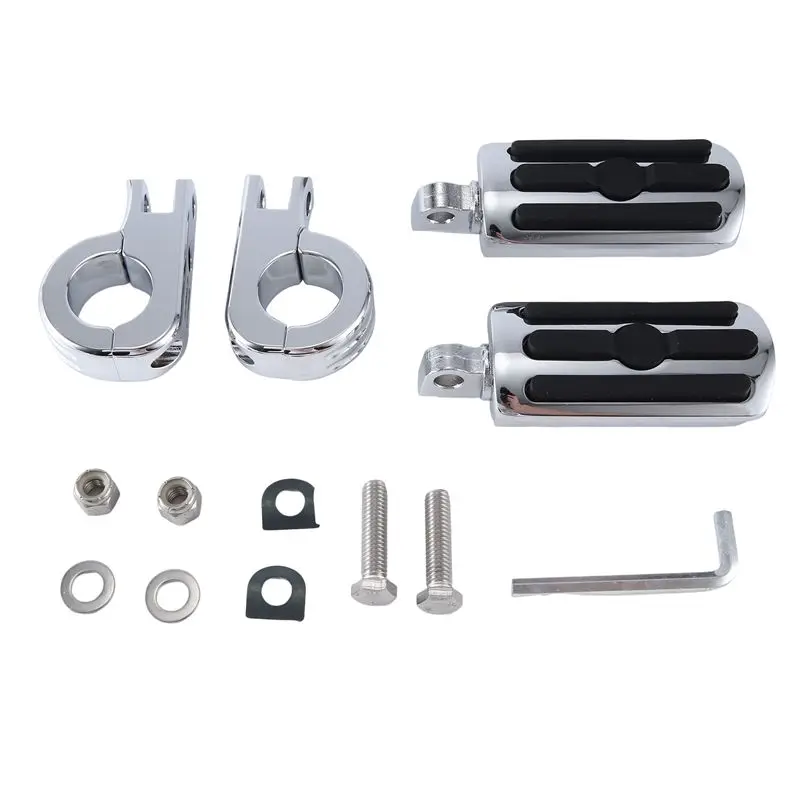 

32Mm Pedals Nails Footrests Motorcycle Accessories Supplies Parts For As Shown