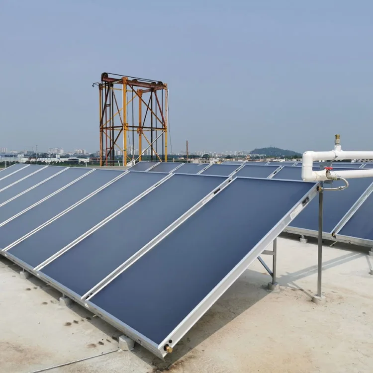 Commercial Grade Flat Plate Solar Water Heater Energy Saving Low Maintenance Design Delivers High Temperature Outdoor Household