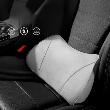 適用於保時捷、賓士、邁巴赫的同款麂皮絨汽車座椅記憶海綿腰枕墊內裝頭枕配件 10 最佳銷售 汽車座椅靠背 - №10