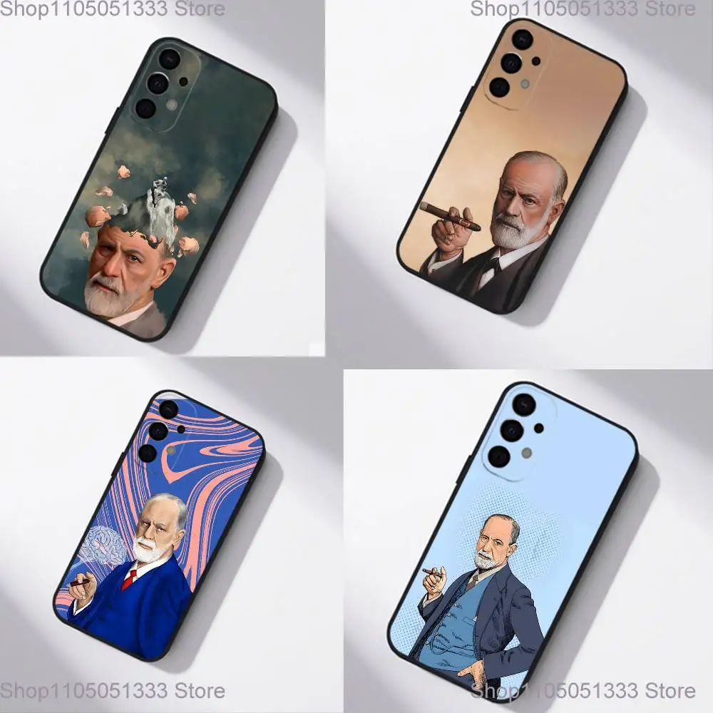 

Psychoanalysis Sigmund Freud Phone Case For Samsung S25,S24,S21,S22,S23,S30,Ultra,S20,Plus,Fe,Lite,5G Black Cover