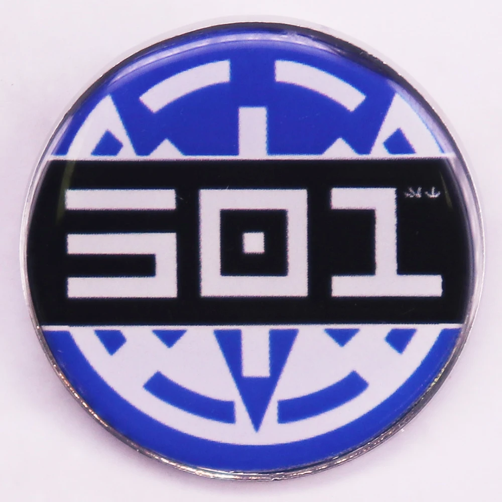 501st legion logo Clone Metal Enamel Pin Brooch Badge Jewelry Clothes