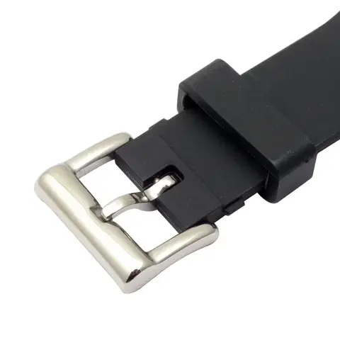 Bvlgari वॉच स्ट्रैप के लिए रबर सिलिकॉन स्ट्रैप नॉच के साथ DP42C14SVDGMT पुरुषों और महिलाओं के लिए काला ब्रेसलेट 22x8 24x8mm 8 best sales बुलगारी घड़ी - №3