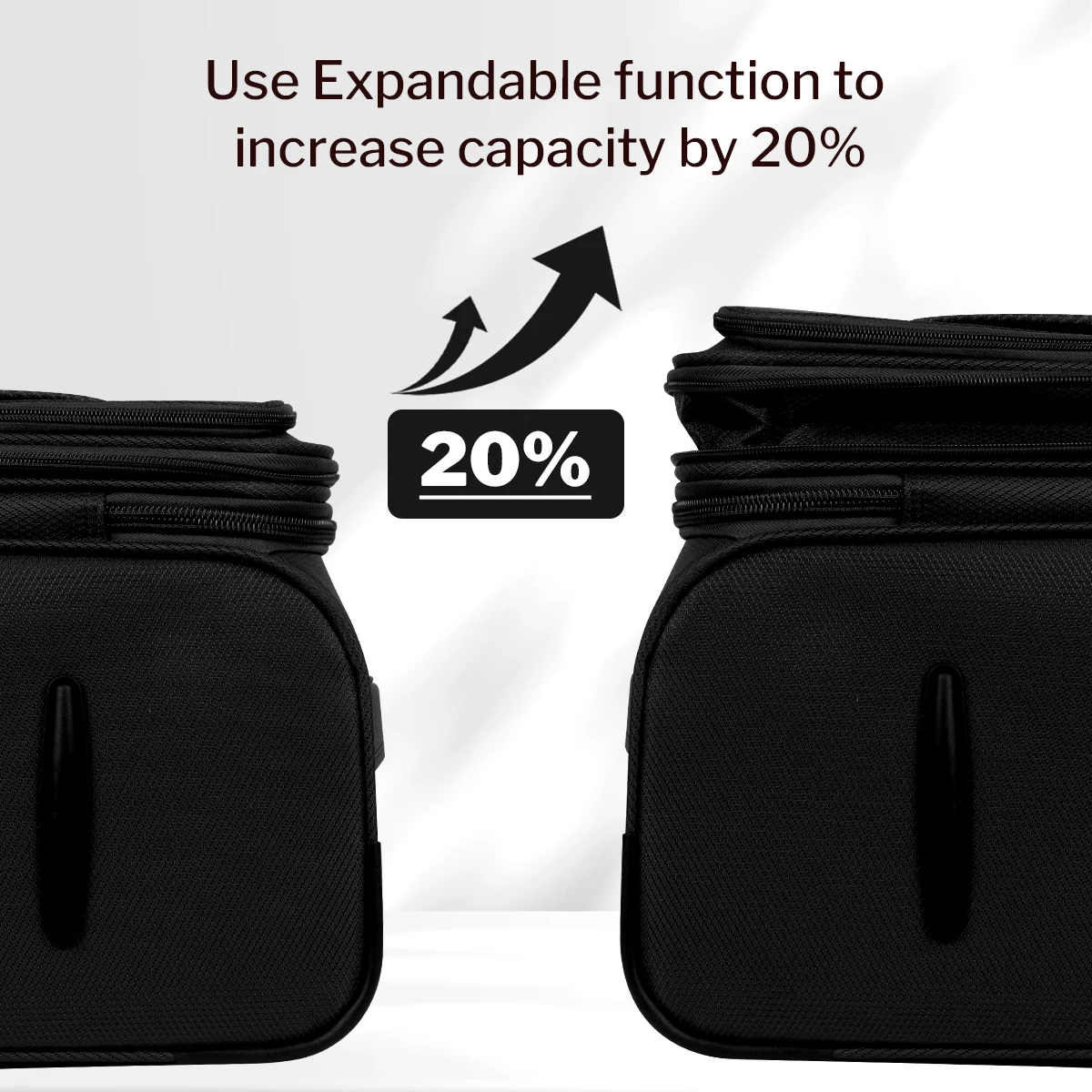 3-in-1 Multifunctional Large Capacity Traveling Storage Suitcase Luggage Set Expandable Travel Luggage Spinner Wheels & TSA Lock