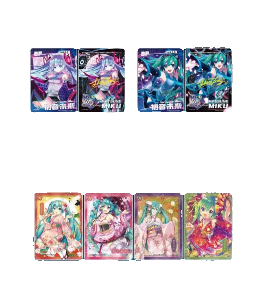 KAYOU Original Hatsune Miku Card First Sound Card Birthday Movement Greet Hatsune Miku 16th Anniversary Collection Cards Gifts