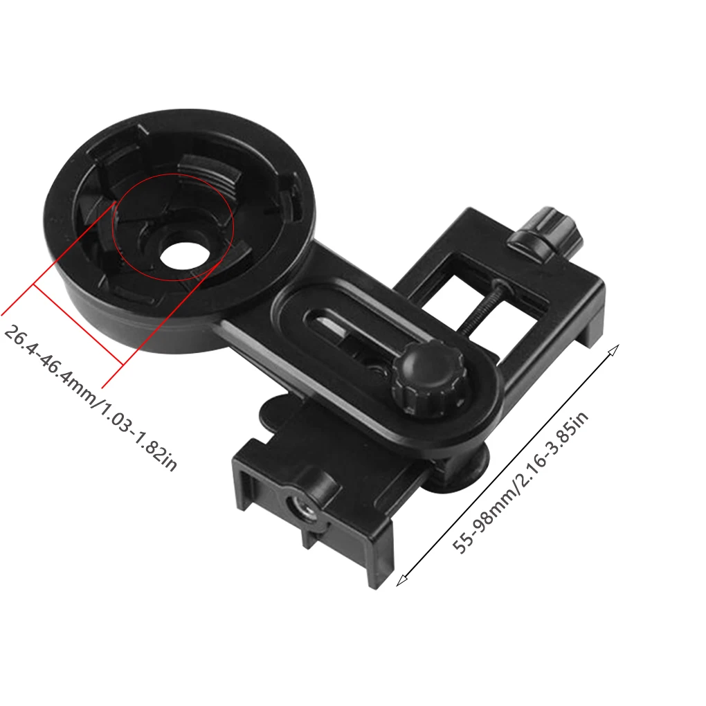 Monocular Phone Clip Binocular Plastic Bracket Universal Telescope Microscope Mobile Phone Mount