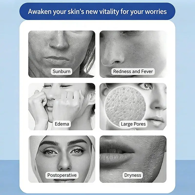Silicone Face Ice Mold Reusable Face Facial Ice Roller Freezing Face Massage Roller Skin Care Beauty Tool Cold Therapy Massager
