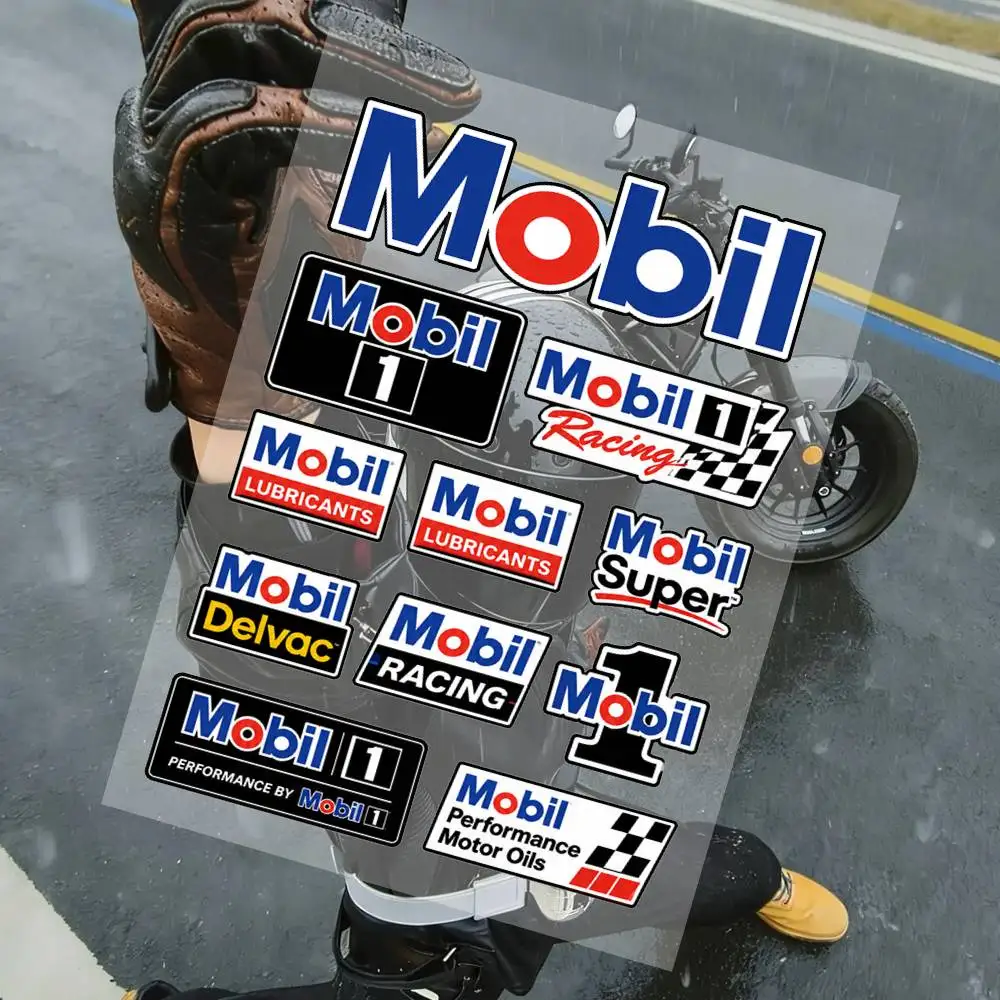 M-obil-l 1 Anime Character Stickers Set Waterproof Vinyl Decals For Laptop Phone Case Water Bottle Helmet Skateboard Notebook