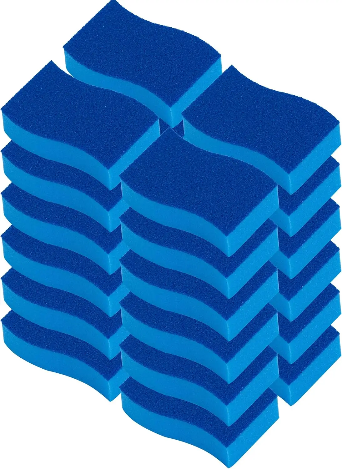 

Губка для уборки ELITRA Heavy Duty с технологией гидрофильной пены - синяя - 24 штуки в упаковке