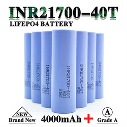 Original Li-ion Battery 21700 4.0Ah 30A 3.7V High Discharge/Large Capacity Rechargeable Battery 4000mAh INR21700-40T