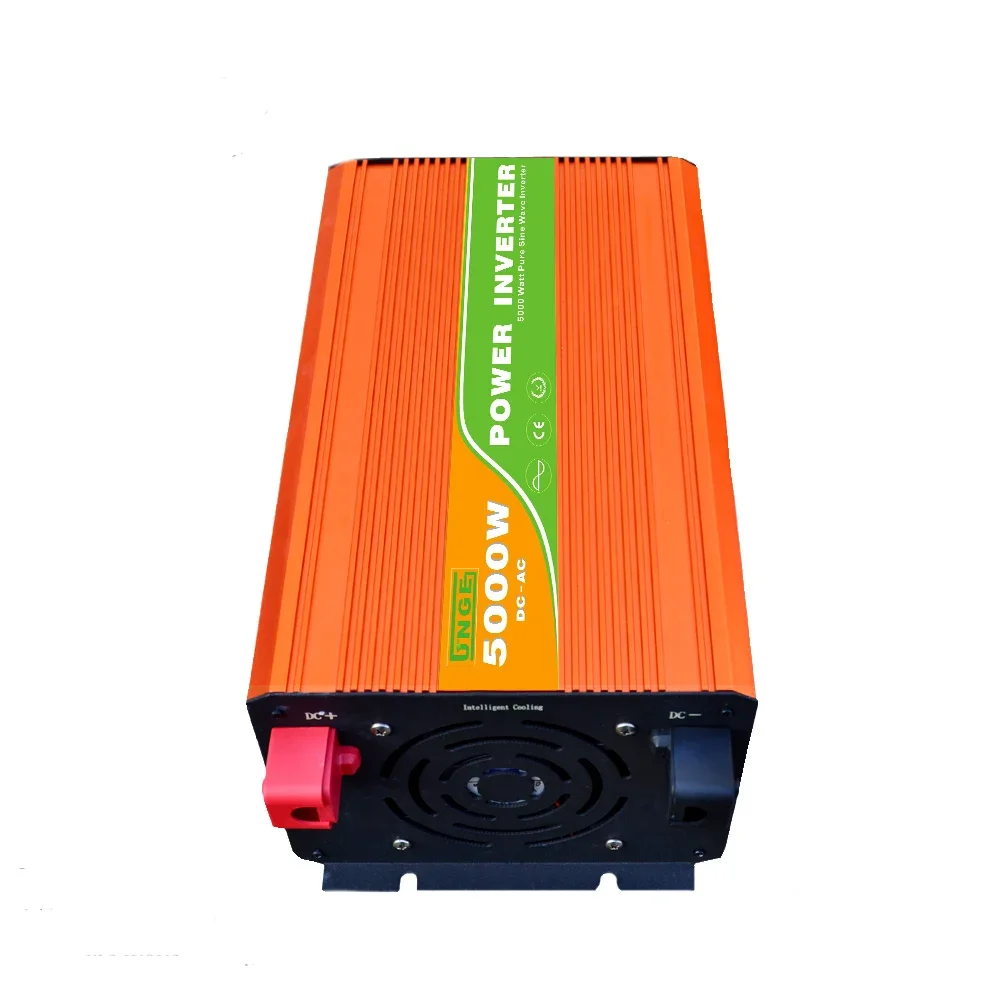 JNGE 5000W 24V/48V 230VAC Power Supply Inversor Converter Transformer Pure Sine Wave Solar Inverter