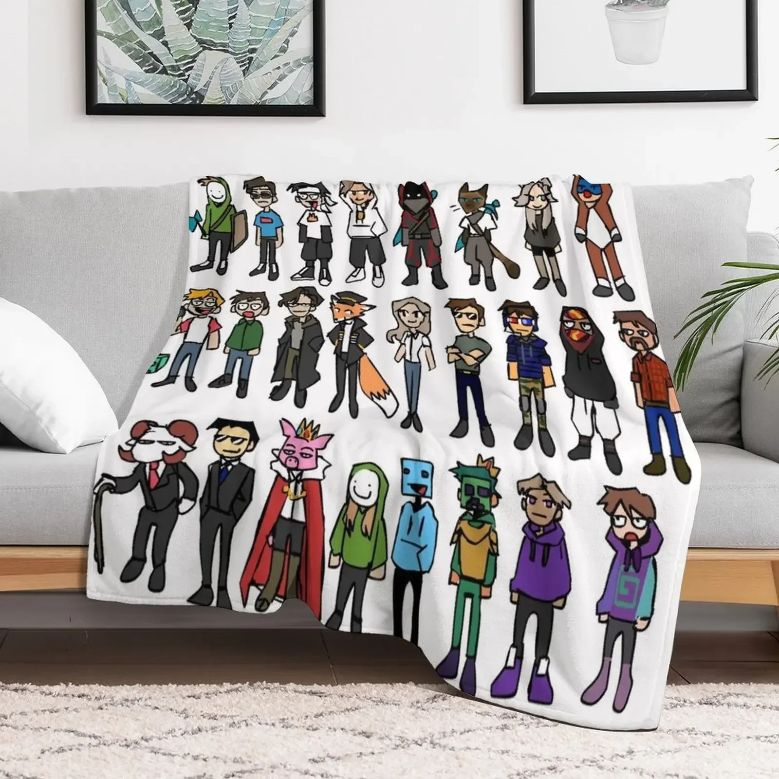 

Dream Smp Throw Blanket Baby Decoratives Blankets