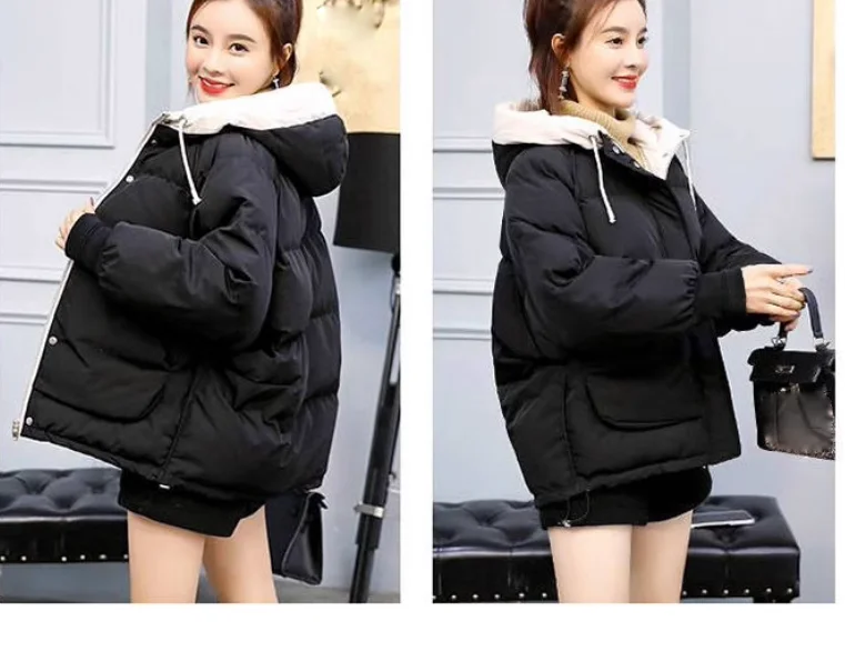 Women's Clothing Fashion Slimming hooded short down coat Winter New NO.7