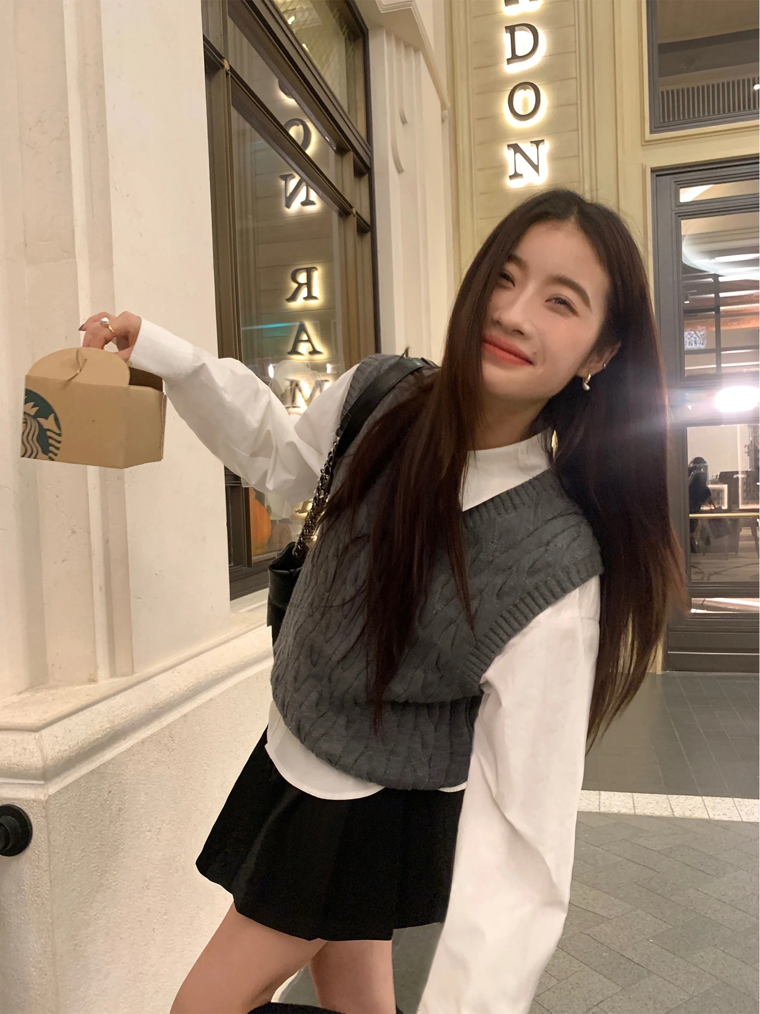 

Pusumede ey V-Ne витой шерстяной свитер, жилет для женщин, весенний универсальный многослойный вязаный жилет с подплечниками, топ для поездок на работу, Sle