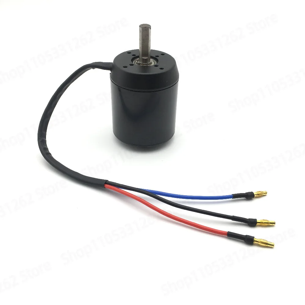 C6384 120KV High Power Brushless DC Motor Electric Scooter RC Model 4 Wheel Belt Sensorless