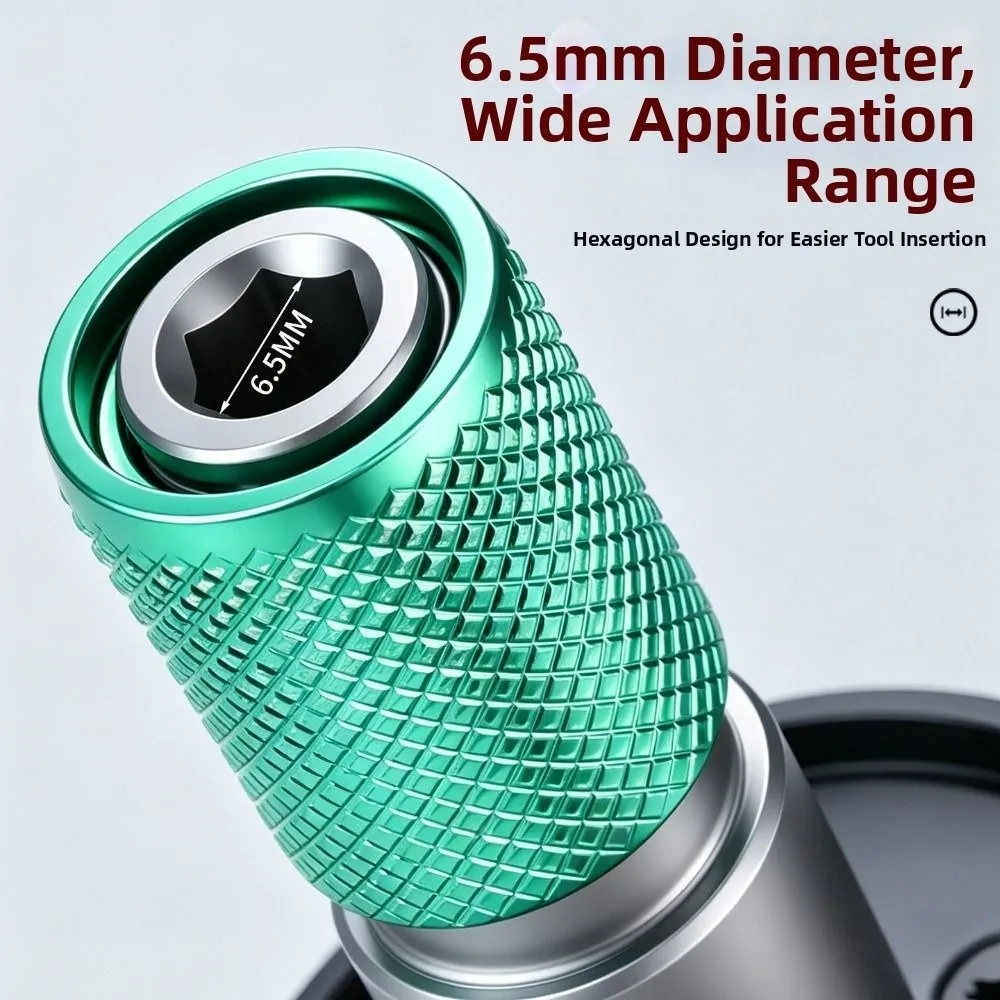 High Hardness Quick Change Angle Grinder Adapter Anti-Slip Quick Lock Hex Shank Converter Hex Shank Drill Chuck Adapter