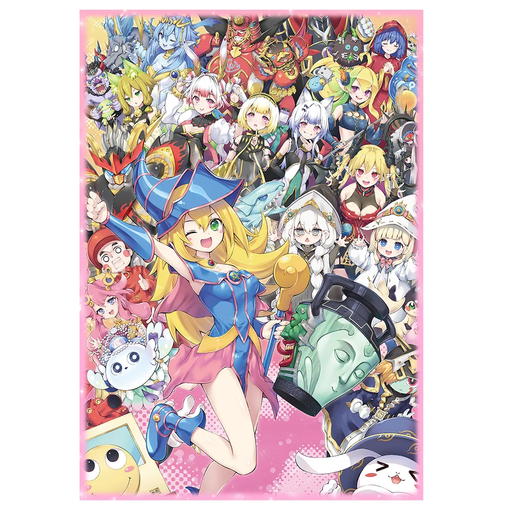 63 × 90 مللي متر 50 قطعة حجم ياباني أنيمي حافظة بطاقات ل YGO لوحة تحميل علوية لعبة بطاقة داخلية حامي لبطاقة TCG #4