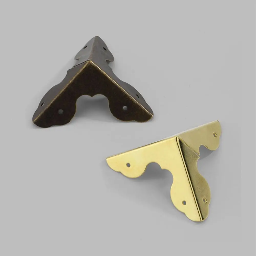 Iron Sheet Angle Mini Strong and Durable Corner Guard of Wooden Box Box Corner Hardware Various Styles