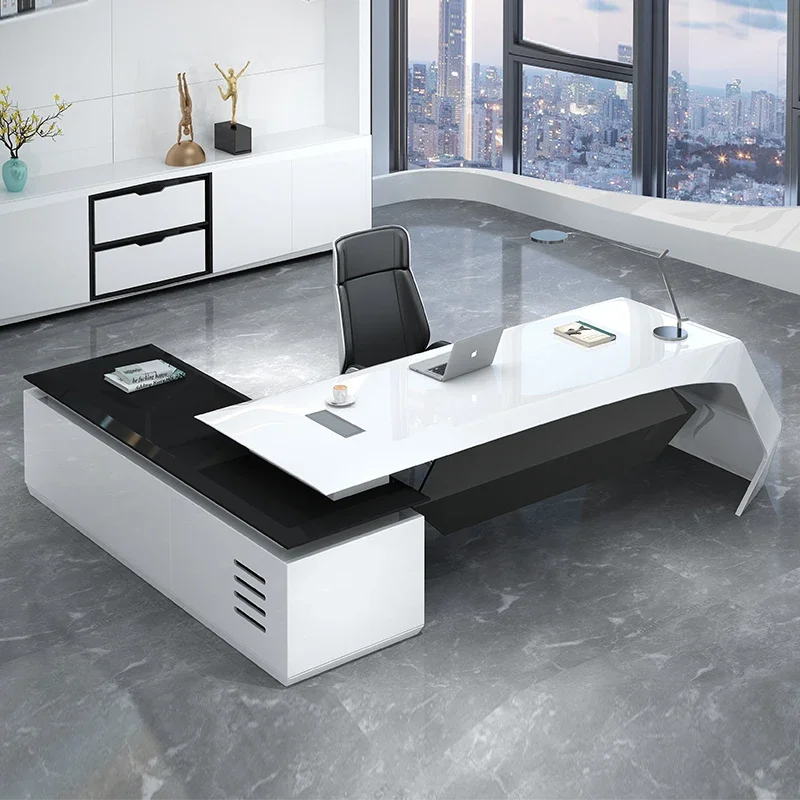 Desk Organizer Office Work Setup Accessories Furniture Room Professional Computer Table Tapete Para Escritorio Offices Workshop